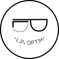 Logo LPoptik – oční optika v Praze